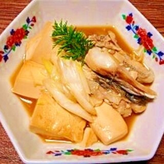 鱈☆豆腐煮